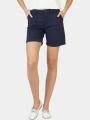 pantaloni scurti pt. femei TBS Santaber albastru inchis 1