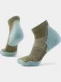ciorapi sport pt. femei Smartwool Women's Run Targeted Cushion Ankle Socks oliv 1