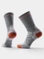 ciorapi pentru drumetii pt. femei Smartwool Women's Hike Targeted Cushion Crew Socks gri 1