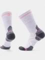 ciorapi pentru drumetii pt. femei Smartwool Women's Hike Targeted Cushion Crew Socks gri 1