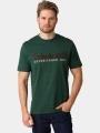 tricou cu maneci scurte pt. barbati Timberland Established 1973 SS Embroidered Tee verde inchis 1