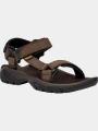 sandale de drumetie pt. barbati Teva Terra Fi 5 Universal Leather maro 1