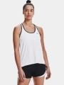 bluza tank pt. femei Under Armour UA Knockout Tank alb 1