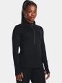 tricou cu maneci lungi, pentru sport pt. femei Under Armour UA Launch Pro Half Zip negru 1