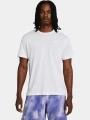 tricou pentru sport, cu maneci scurte pt. barbati Under Armour UA Launch Shortsleeve alb 1