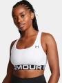 sutien pentru sport pt. femei Under Armour UA HG Mid Branded alb 1
