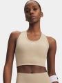sutien pentru sport pt. femei Under Armour Vanish Seamless Mid Bra nisip 1