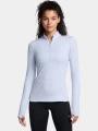 tricou cu maneci scurte pt. femei Under Armour Vanish CW 1/2 Zip albastru 1
