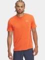 tricou pentru sport, cu maneci scurte pt. barbati Under Armour UA Launch Camo Shortsleeve rosu 1