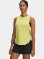 tricou de sport fara maneci pt. femei Under Armour UA Launch Elite Tank galben 1