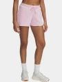 pantaloni scurti pt. femei Under Armour UA Rival Terry Short roz 1