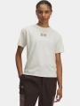 tricou pentru sport, cu maneci scurte pt. femei Under Armour UA Trail Run Graphic nisip 1