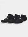 sosete sub glezna Under Armour UA Performance Cotton 3pk NS negru 1